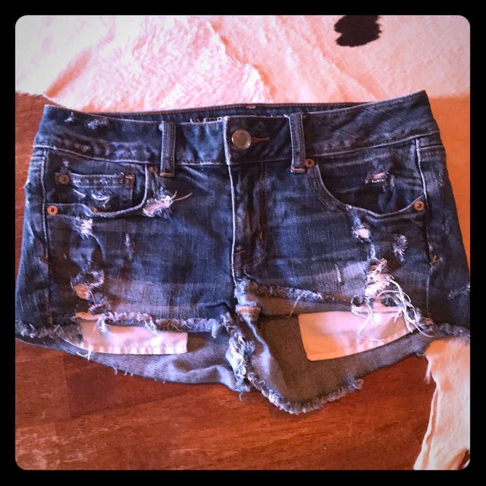 American eagle stretch Shortie cutoffs size 4